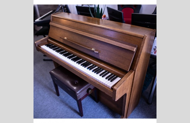 Used Challen Satin Mahogany 108 Upright Piano - All Inclusive Premium Package (SN:11202) - Image 5